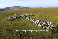 The White Cross memorial, Blencathra fell