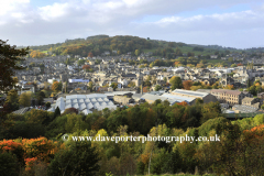 Autumn view over Kendal town