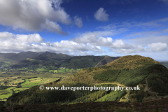 Landscape of Dodd Fell, Dodd woods, Keswick