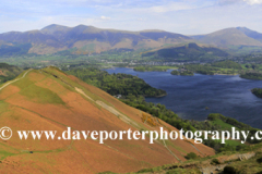 Cat Bells fell overlooking Derwentwater