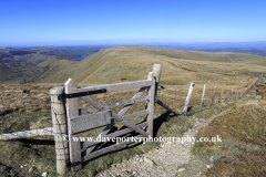 Footpath style on High Raise fell, High Street