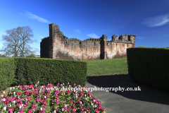 Summer view of Penrith Castle