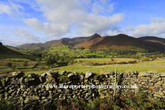 Autumn, Newlands valley and the Derwent Fells