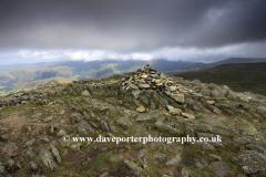 Summit ridge of Dove Crag fell, Fairfield Horseshoe