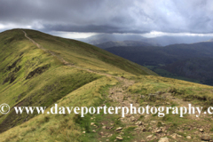 Summit ridge of Great Rigg fell, Fairfield Horseshoe