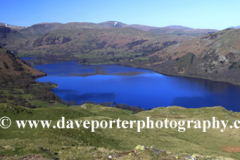 Summer view over Ullswater Lake