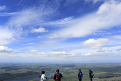 Walkers, Summit cairn of Skiddaw fell