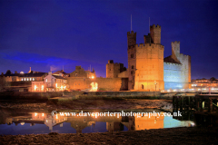 Caernarfon Castle, Caernarfon town