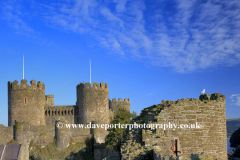 The Castle Walls of Conwy Castle