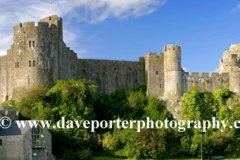 Pembroke castle, Pembroke town