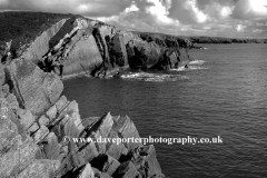 Coastline at Porth Clais, Pembrokeshire