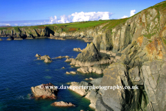 Coastline St Nons Bay, Pembrokeshire