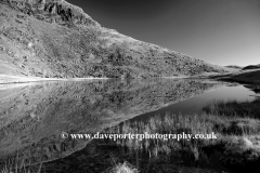 Reflections in LlynTeryn Snowdonia