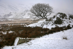 Winter snow, Pass of Llanberis