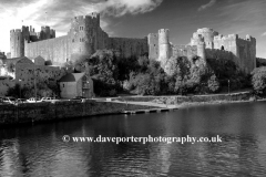 Pembroke castle, Pembroke town