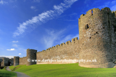 The Castle Walls of Conwy Castle