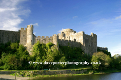 Pembroke castle, Pembroke town