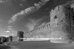 The Walls Surrounding Conwy Castle