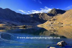 Mount Snowdon reflected in Llyn Llydaw