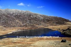 Glyder Fach reflected in Llyn Cwmffynon