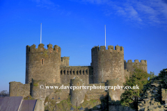 The Castle Walls of Conwy Castle