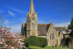 Cherry Blossom St John’s Church Lower Shuckburgh