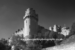 Summer view of Warwick Castle