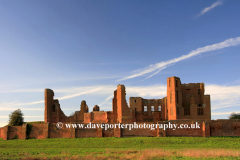 The ruins of Kenilworth Castle