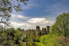 Summer, River Avon and Warwick Castle