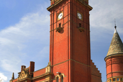 War memorial and Town hall, Royal Leamington Spa