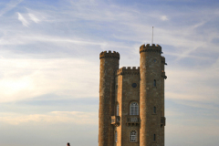 Summer view of Broadway Tower, Broadway village