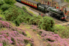 Steam Train Goathland station North York Moors railway