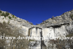 Autumn, Malham Cove, limestone cliffs, Malhamdale