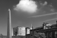 View to Cliffords Tower, York City