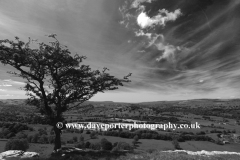 View over West Burton village, Wensleydale