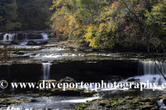 Autumn, Aysgarth Falls; River Ure; Wensleydale