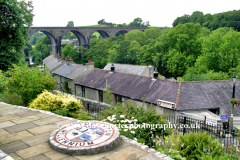 View over Ingleton village, Yorkshire Dales