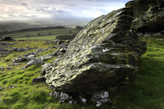 The Norber Erratics rock formations, Norber Dale