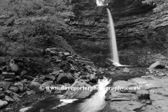 Hardraw Force waterfall, River Ure, Hardraw village