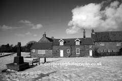 Winter, Goathland Village Green, Yorkshire Moors