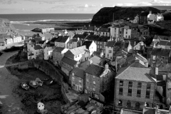 View over Staithes village