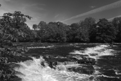 Upper falls of the Aysgarth Falls, Wensleydale