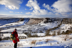 Winter, Hole of Horcum, North York Moors