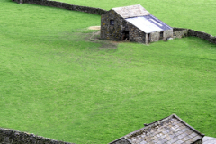 Stone barns at Feetham village, Swaledale