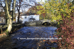 Stone bridge over Malham Beck, Malham village