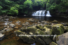 Cotter Force waterfall, River Ure, Wensleydale