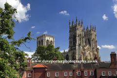 North elevation of York Minster, York City