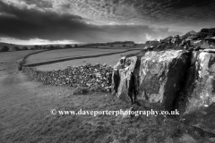 Norber Dale near the village of Austwick