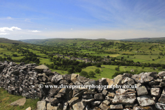 View over Newbiggin village, Bishopdale