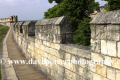 The ancient Walls of York City